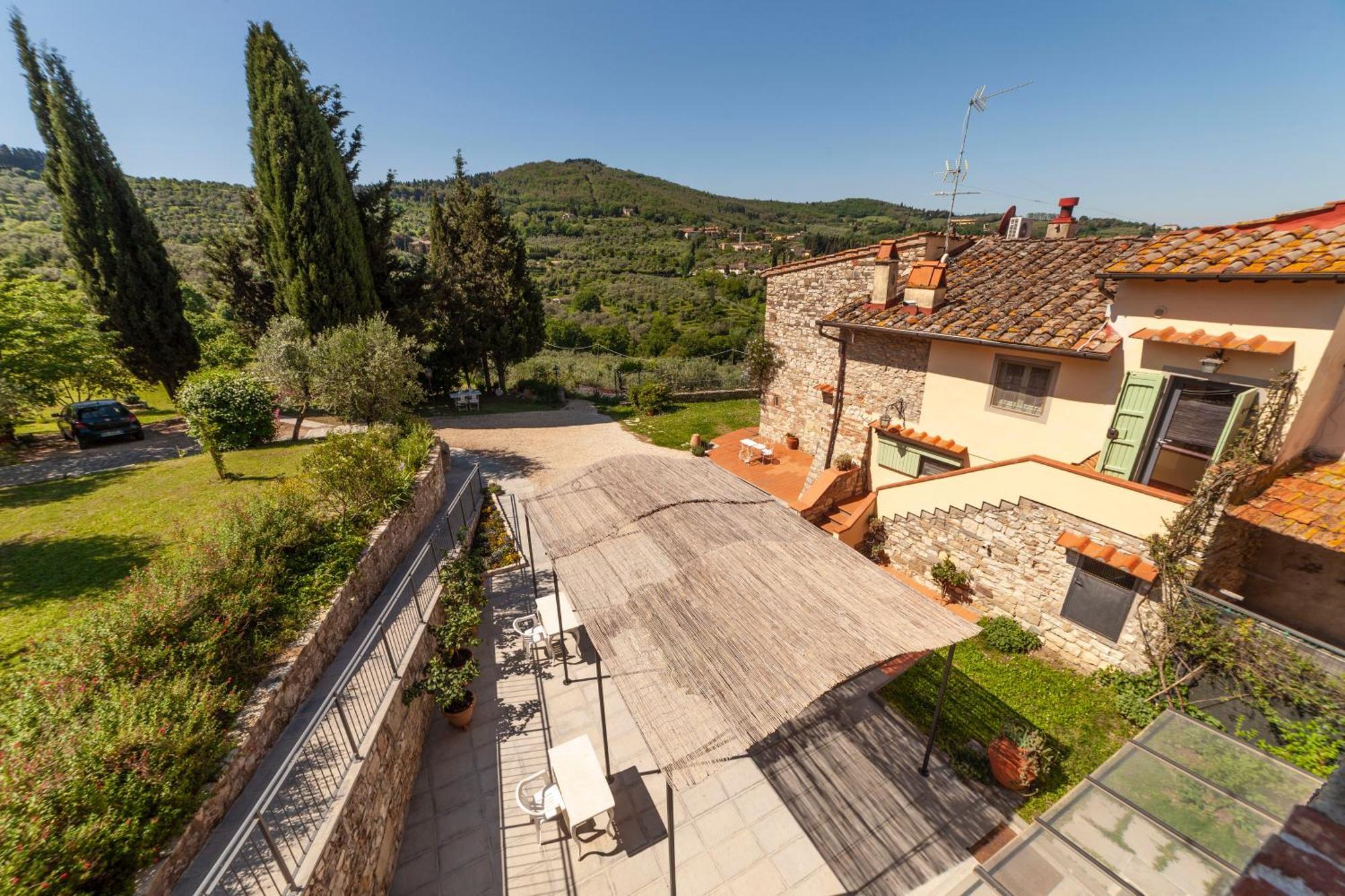 Florence Villa Violetta Баньо-а-Риполи Экстерьер фото