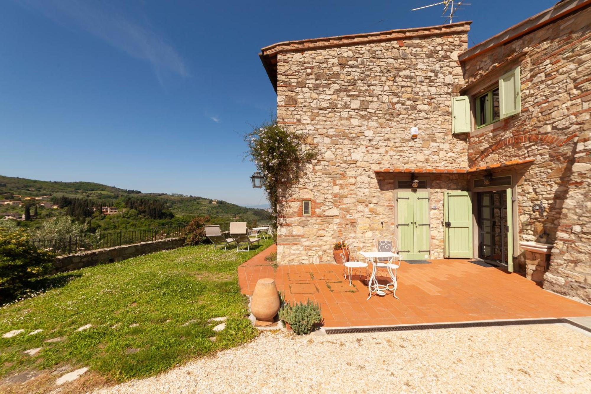 Florence Villa Violetta Баньо-а-Риполи Экстерьер фото