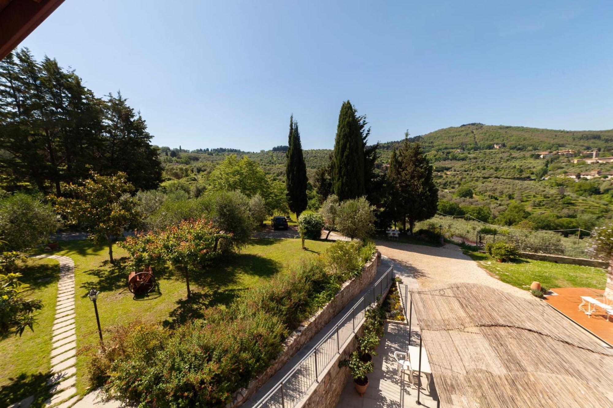 Florence Villa Violetta Баньо-а-Риполи Экстерьер фото